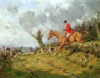 unknow artist Classical hunting fox, Equestrian and Beautiful Horses, 195. Germany oil painting art